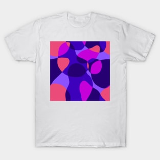 Abstract Blob Pattern T-Shirt